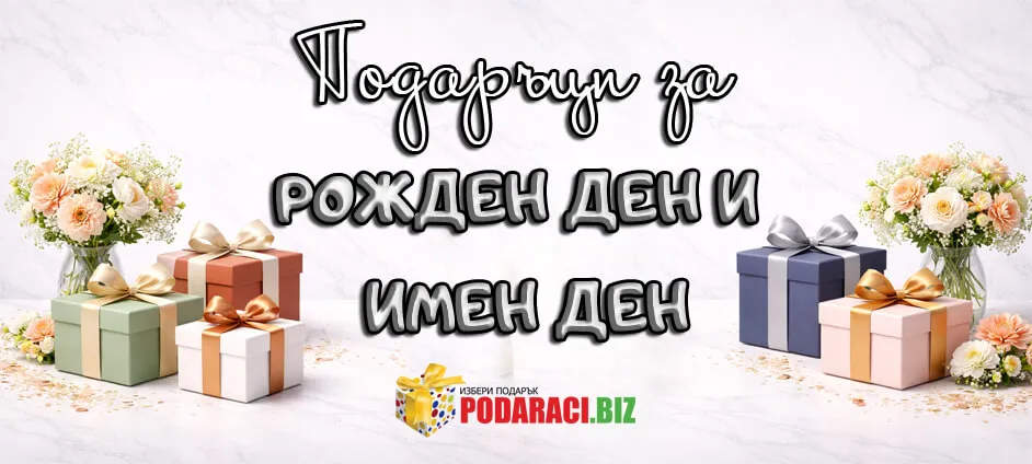 Подаръци за рожден ден и имен ден